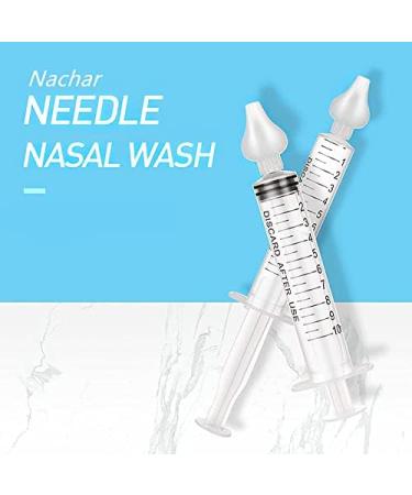Nachar Baby Nasal Aspirator & Sinus Rinse System - Professional Infant Nose Cleaner for Newborns, Kids & Children - Portable & BPA Free - 4pcs-1 - Buy Online on GoSupps.com