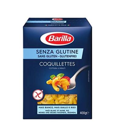 Barilla - Gluten Free Coquillettes 400G - Pack of 5 - Fast Delivery in France - Price Per Pack