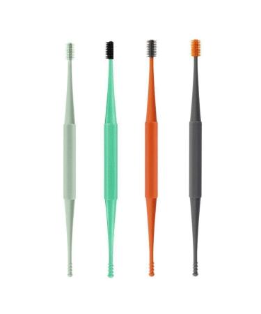 Soft Double Head Rotating Ear Pick Rotating Ear Wax Cleaner Ears Remover Removal Wax Clean Tool Cleaner Ear Tool