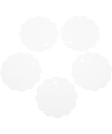 ttnight 50pcs Hanging Tag Cardboard DIY Blank Label Cards Kraft Paper Gift White - Buy Online on GoSupps.com