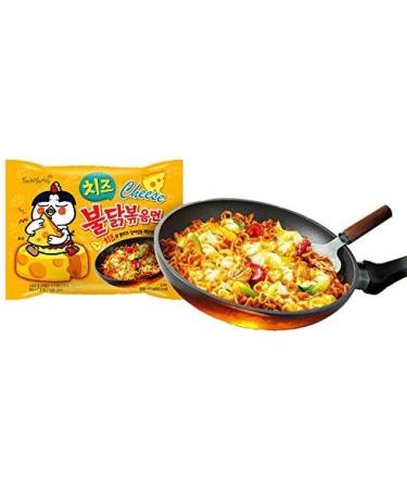 Samyang Hek Buldak Extra Spicy Korean Ramen Roasted Chicken Best 5-Pack Spicy Fire Noodle Challenge - Buy Online on GoSupps.com