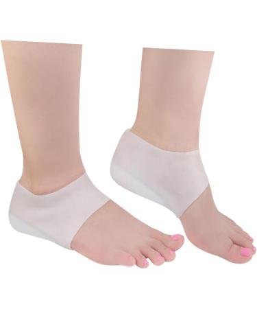 NOLITOY 2 Pairs Silicone Heel Lift Pads - Height Increasing Insole & Cushion for Comfort | International Shipping Available - Buy Online on GoSupps.com