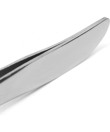 Premium Stainless Steel Eyebrow Tweezers - Non-Slip Handle Precision Tip & Portable Clip for Perfect Brow Shaping - Buy Online on GoSupps.com