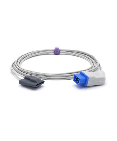 Compatible Nihon Kohden Spo2 Sensor Pediatric soft 10ft 14 Pins connector