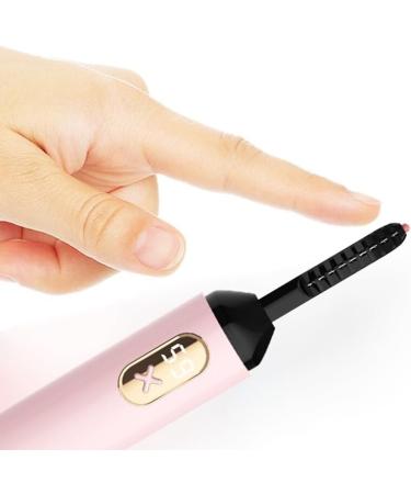 Mini Eyelash Curler Electric 2 in 1 USB Chargable Lightweight Portable Lash Curler Made from Plastic Materials - Buy Online on GoSupps.com