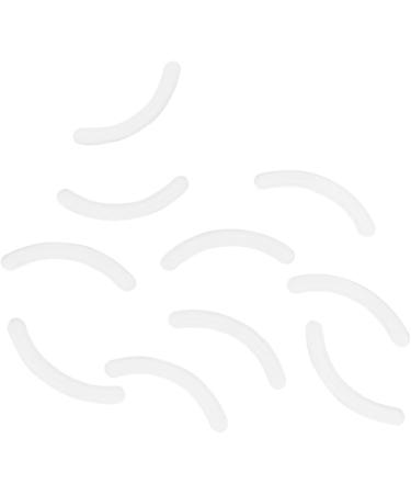 Pack of 10 Women's Colored Replacement Rubber Pads for Eyelash Curler - White Eyelash Shaper Pads | International Shipping - Buy Online on GoSupps.com