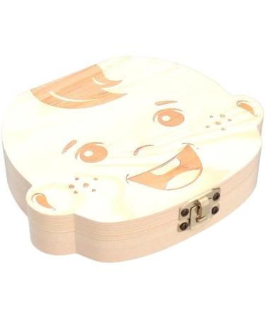 Magicat Premium Milk Tooth Jar for Boys - Wooden Keepsake Box for Baby Teeth Storage | Gift for Birthday or Baptism | Includes Tweezers & Tooth Fairy Story - Buy Online on GoSupps.com