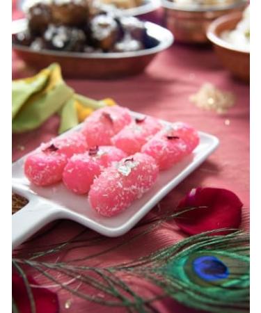 Festival Special Premium (Pink Chum Chum 1kg) Delicious Indian Traditional Sweets To Sweeten Up Your Celebration Best Gift For All Occasions Marriage Diwali Holi Sold By Kidzbuzz