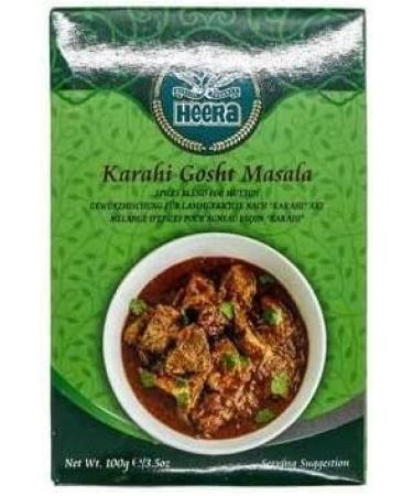 Seelans Superstore | Heera Karahi Gosht Masala 100g (Pack of 1) |An Important Ingredient In Kadai Gosht | Aromatic And Flavoured Blend Of Spices