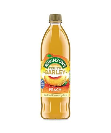 Robinsons Robinsons Peach Fruit & Barley No Added Sugar 1L