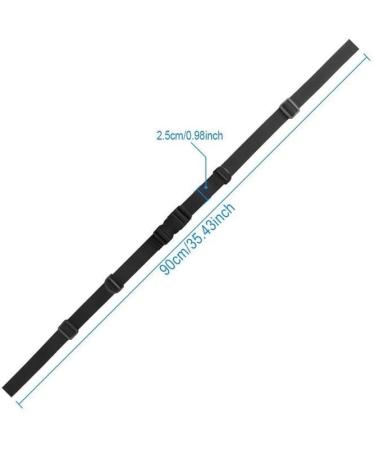 Lohill Adjustable Chest Strap for Backpack - Heavy Duty Nylon Shoulder Straps & Buckle for School Jogging & Hiking - Black | Shop Internationally! - Buy Online on GoSupps.com