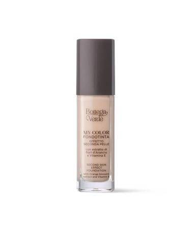 Bottega Verde Bottega Verde My Color Foundation - second skin effect - with orange blossom extract and vitamin E (30 ml)