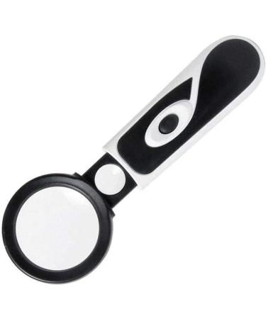 Magnifier with LED Lights - Magnifying Glass with 5X Magnification Diopter - Ideal for Reading Jewelry Watch Repair - Ergonomic Handle for Comfortable Grip - Lightweight Portable - Buy Online on GoSupps.com