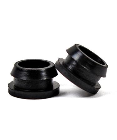 2 Pack - Schrader to Presta Rubber Grommet Style Bicycle Rim Hole Adaptor