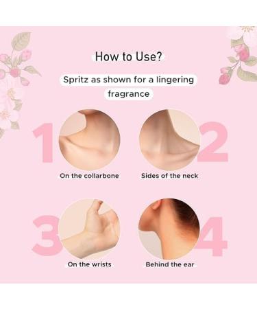 thakor craft into the Bloom Perfume (Vanilla + Mandarin + Jasmine + Rose) Long Lasting Women's Fragrance Gift Set (4x20ml) 80mll - Buy Online on GoSupps.com