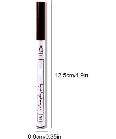  Allayu Waterproof Long-Lasting Multicolor Eyebrow Pencil Makeup Cosmetics Convenient for Professionals and Beginners Black - Buy Online on GoSupps.com