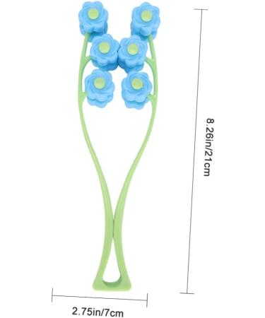 minkissy Facial Roller V Face Body Roller Multi Purpose Tool Chin Roller Facial Tool Face Exerciser Face Contour Beauty Tools Men and Compact Assorted Color 2 21X7cm - Buy Online on GoSupps.com