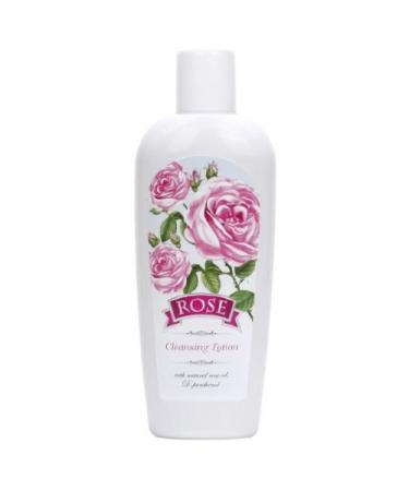 Natural cleansing lotion with rose oil, rose water and vitamin B5, 150ml