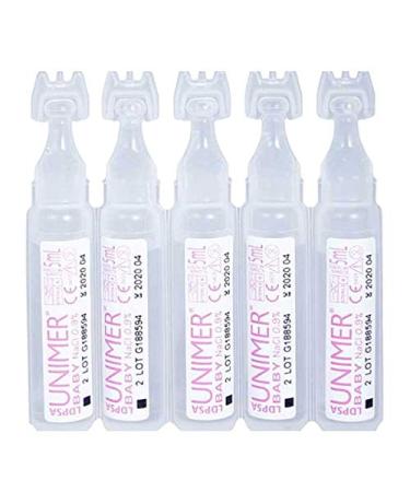 Buy UNIMER BABY NaCl 0.9% Sterile Physiological Saline Solution - Preservative-Free 50x5ml (250ml) - International Shipping Available - Buy Online on GoSupps.com