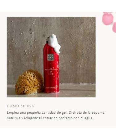 RITUALS The Ritual of Ayurveda Shower Foam | Shower Gel with Indian Rose and Sweet Almond Oil | Balancing Scent | Beneficial Pack 3 x 200 ml - Buy Online on GoSupps.com