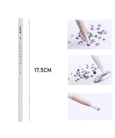 1500 Self-Adhesive Rhinestones - 6 Sizes for Nail Art DIY and Clothing | Includes Tweezers & Picking Pen - Buy Online on GoSupps.com