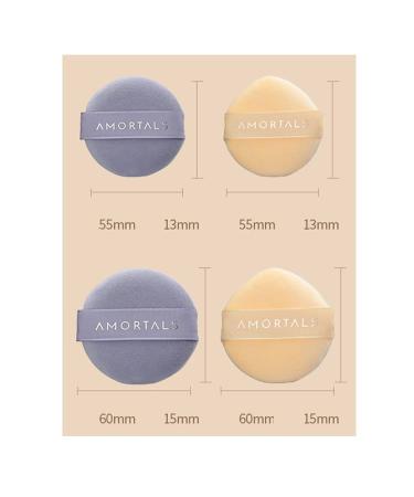Super Soft Bounce Makeup Foundation Puff Set - 3 PCS Beauty Loose Powder Applicators for Flawless Skin - Buy Online on GoSupps.com