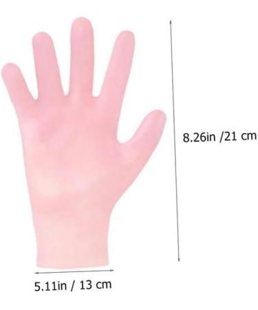 Overnight Hand Mask Intensive Hand Moisturizing and Repairing Gloves Sleeping Spa Silicone Gloves Hand Moisturizer Care Washable Moisture Gloves for Women Men (Skin color) - Buy Online on GoSupps.com