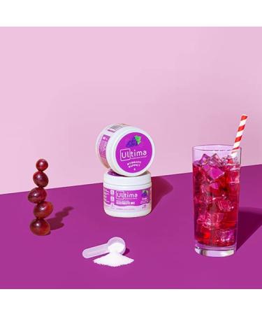 Ultima Replenisher Electrolyte Hydration Powder  Grape  30 Serving Canister - Sugar Free  0 Calories  0 Carbs - Gluten-Free  Keto  Non-GMO with Magnesium  Potassium and Sodium Grape 3.6 Ounce (Pack of 1) - Buy Online on GoSupps.com