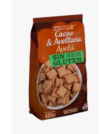 C r ales Farcies la Cr me de Cacao et Noisette Hacendado Sans Gluten - Pack de 4 x 500g