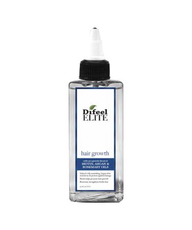 Difeel Elite ProGrowth Hair Treatment with Biotin, Argan, and Rosemary Oils - 3 oz | Hair Growth Solution - Buy Online on GoSupps.com