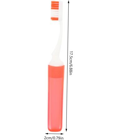 Buy Homsfou 8-Pack Travel Toothbrush Set - Soft Bristles Durable Design Ideal for Home & Travel - Buy Online on GoSupps.com