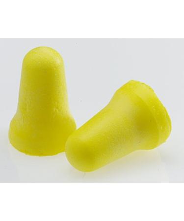 3M 312-1208 Small Single Use E-Z-Fit Bell Shape Polyurethane Foam Uncorded Earplugs (1 Pair Per Poly Bag  200 Pair Per Box) (200/PR)