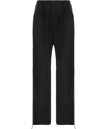 WILLBEST Women's Causal Oversized Cotton Jogging Sports Joggers Sweatpants Cuffed Trouser with Pockets Running Lounge Pants Tracksuit Bottoms 4005-djufh-black-3 M - Buy Online on GoSupps.com