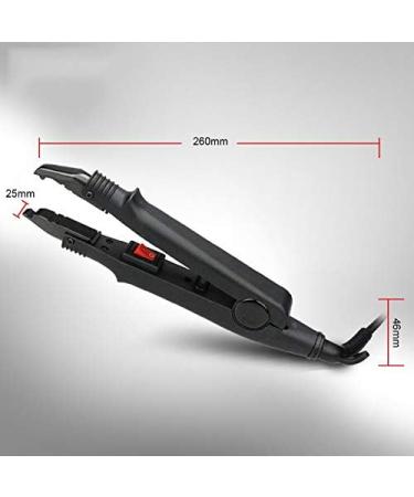 Universal Fusion Hair Extensions Tool - Hair De Ville Heat Iron Connector Melting Wand Black - Buy Online on GoSupps.com