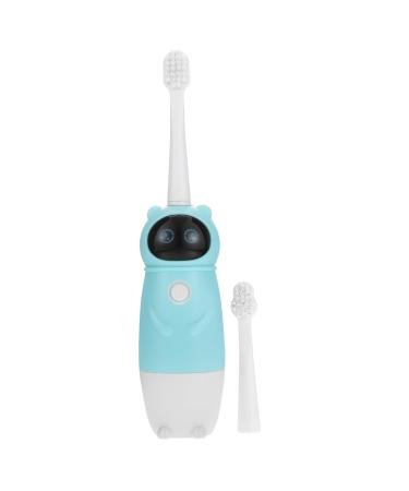 HOMSFOU 1 Set Electric Toothbrush For Children PP Toddler Travel Teether 1 piece (1 pack) Blue