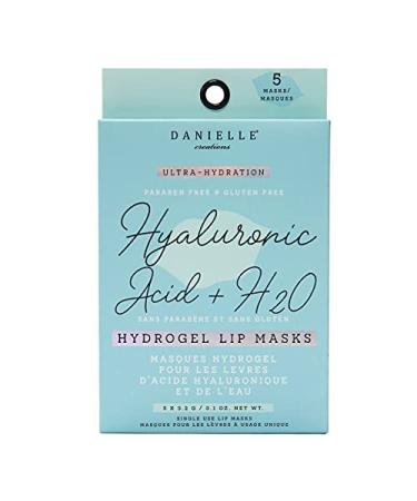 Hyaluronic Acid + H2O HYDROGEL LIP MASKS 5 PR