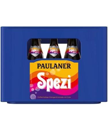 Paulaner Spezi Zero Pack of 20 bottles of 500 ml - Buy Online on GoSupps.com