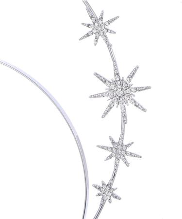 hgnxa Crown Headband Double Layer Hand-making Thin Hair Hoop Hairband Wedding Accessories Alloy for Women Girls Gold - Buy Online on GoSupps.com