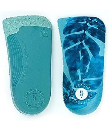 REVITALIGN Women's Slim-Sole Orthotic Sandals | Small Sizes 7-8.5 | Blue - Buy Online on GoSupps.com