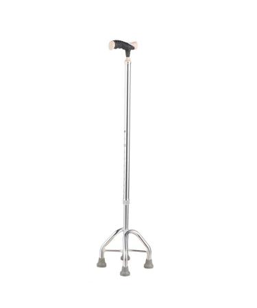 Four-Legged U-Shaped Telescopic Stick Four-Legged Walking Stick Safety Walking Stick Lightweight Four-Legged Soft Grip Stick for Disabled Elderly Interesting