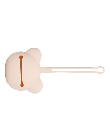 Silicone Pacifier Case for Travel | Baby Pacifier Storage Bag | Milk Tea Color Accessories for Boys & Girls - Buy Online on GoSupps.com