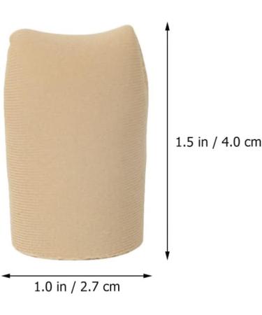 minkissy 2 Pairs Hand Toe Protector Gel Toe Guards Open Toe Silicone Toe Protectors Toe Tubes Toe Sleeve Protector Silicone Toe Covers Gel Toe Covers Silicone Shoes Silica Gel Soft 4x2.7cm - Buy Online on GoSupps.com