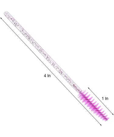 Heated electric eyelash curler Eyelash Wands Disposable Mascara Wands Crystal Eye Brush Mascara Wand Thick Spoolie Eyelash Brush Spoolies for Lashes Extension Eyebrow Makeup - Buy Online on GoSupps.com