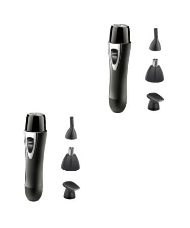 balacoo 2pcs Nose Hair Shaver for Men Ph Lipstick Rechargable Nose Hair Lipstick for Women Face Hair Removal Device Electric Nose Trimmer Electric Facial Hair Remover Man Chargeable Razor