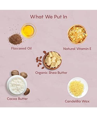 Natural Lip Balm - Non-Sticky Protects & Nourishes Dry Lips with Shea & Cocoa Butter (5g) | Vanilla | Cruelty-Free International Shipping - Buy Online on GoSupps.com