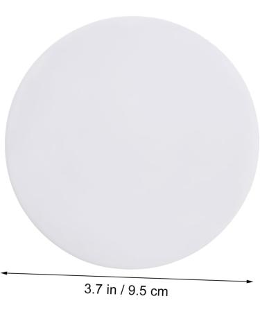 Buy EXCEART 10pcs Nail Polish Palette - Manicure Display Tools & Color Dishes for Nail Art - White Glue Board Mix - 9.5x9.5CM - International Shipping Available - Buy Online on GoSupps.com