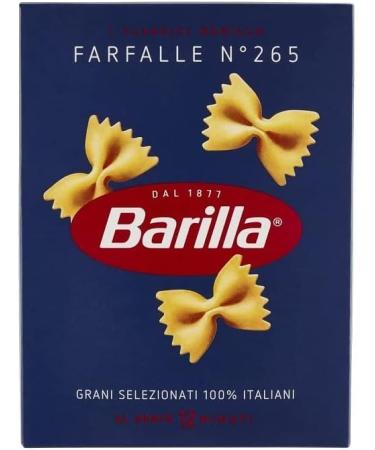  Italian Gourmet E.R. 5 x Barilla Farfalle Pasta No. 265 Italian Pasta 500 g + Italian Gourmet Pulp 400 g - Buy Online on GoSupps.com