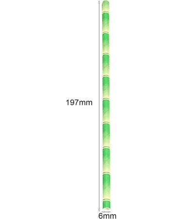 Saterkali Juice Straw Flat Mouth Multipurpose Portable Tropical Party Beverage Straw Compatible with Club Green - Buy Online on GoSupps.com