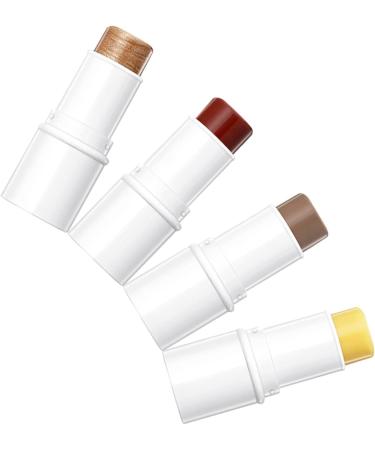 FOMIYES 2 Sets Contour Stick Highlighter Makeup Liquid Highlighter Neopentyl Di(ethylhexanoate) Ester 1 g (Pack of 1) As Shownx2pcs - Buy Online on GoSupps.com