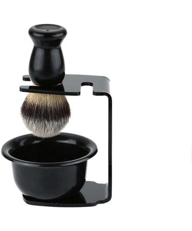 Premium Razor Brush Set - Shaving Soap Nylon Bristles & Cleaning Tool for Home & Travel - Perfect for Men - Buy Online on GoSupps.com